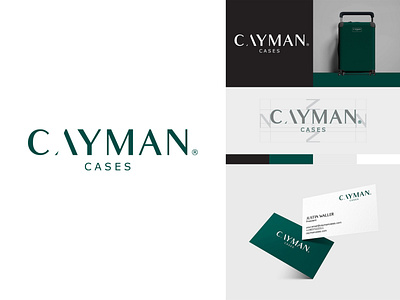 Logo Design for Cayman Cases brand guidelines brand identity branding graphic design identity logo logo design logotype