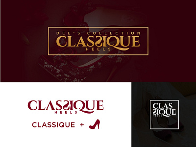 Classique Heels Logo Design