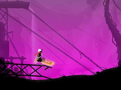 Game Mockup game mockup silhoutte stylized