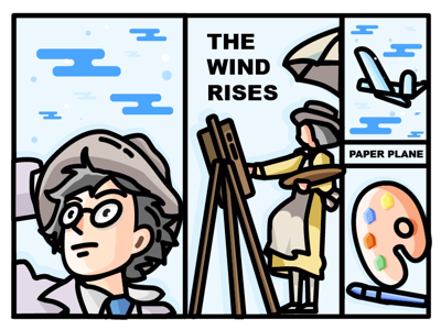 The wind rises rises the wind