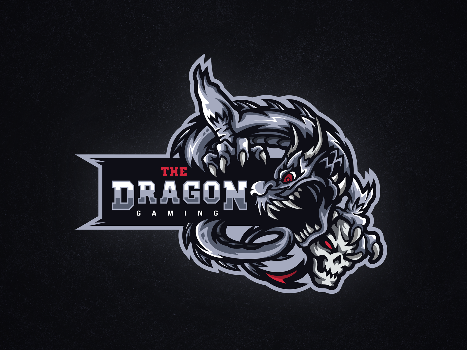 The Dragon Gaming Logo By Lou An Phạm On Dribbble
