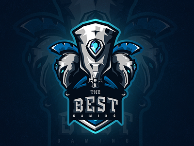 The Best Gaming Logo. brand identity design esports esports logo gaming illustration knights logo mascot logo mascot logos pubg trophy vector