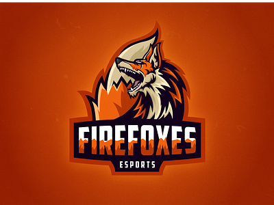 Fire Foxes Esports Logo.