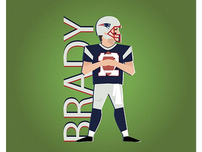Tom Brady brady caricature cool football goat illustration patriots player tom