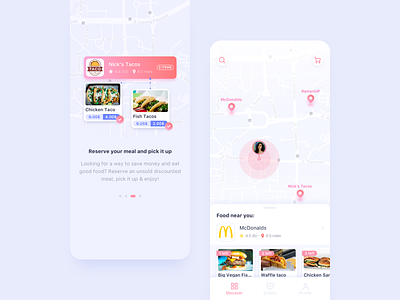LatePlate App Conecpt app app concept bright color business clean design design concept food food and drink food app gradient ui ux