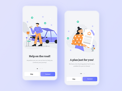 Onboarding illustrations