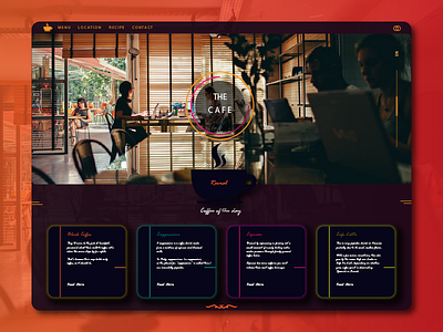 Landing Page | The Cafe