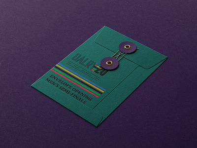 Dalry 2020 - Fake Olympics - Envelope Opening Event 80s 80s style branding envelopes graphic design illustration illustrator mockups photoshop retro