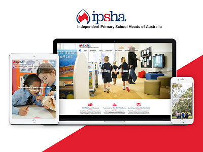 ipsha - School Wesbite Design 4life design ipsha ui ux webdesign website