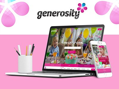 Generosity Website Design 4life design generosity responsive ui ux web website