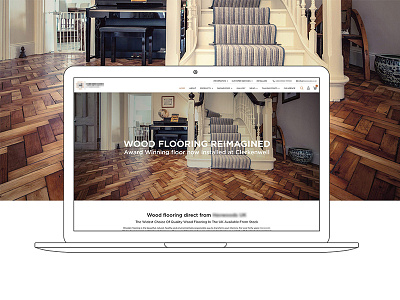 Wood Flooring Website Design