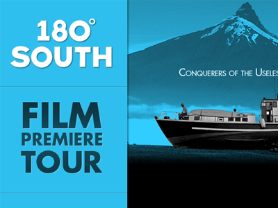 180 South - Film Premiere Tour blue email header