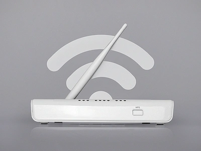 Router bauhaus design photoshop print router vector wi fi