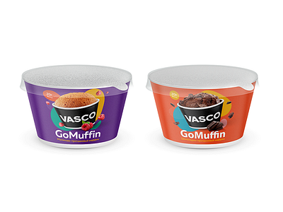 Muffin pack branding design diet energy food packing ui vasco