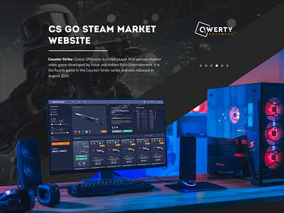 CS GO Steam market website