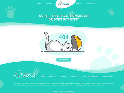 404 page 404 art cat design error food illustrator ui ux vector