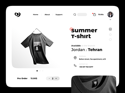 anzo clothing web design black branding cloth clothing dark design icon logo minimal photoshop piqo shop shopping tshirt ui ux web web design web ui website