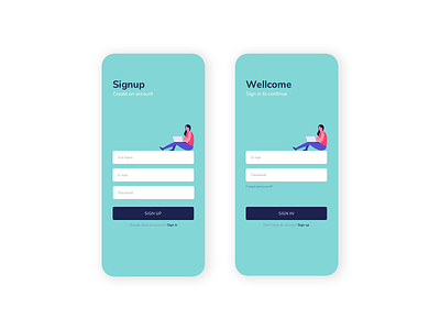 Sign up form. Daily UI #001