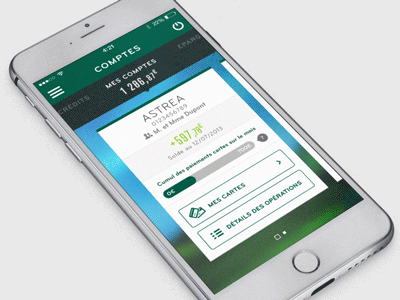 iOS Bank app redesign