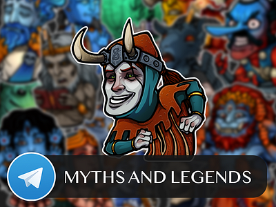 Myths and Legends Telegram Sticker Pack