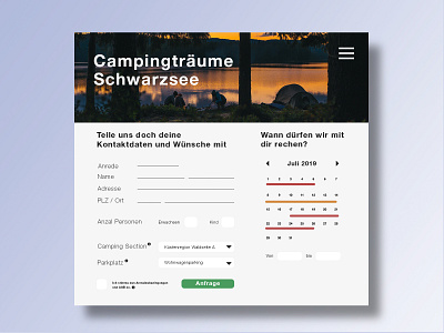 DailyUI #001 – Sign Up beginner camping dailyui graphicdesign signup ui