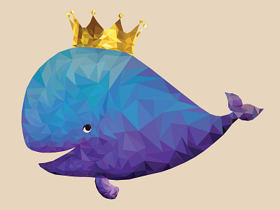 Low Poly Whale