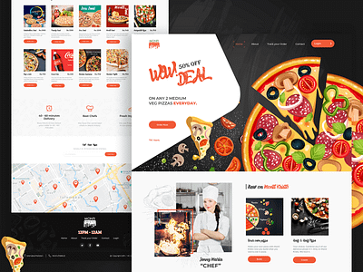 Monti Kristo Landing page design ui ux web design