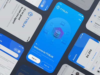 Tyslin App Design app design design ui ux