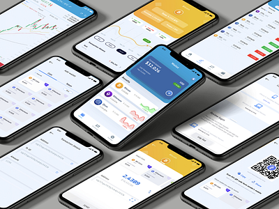 Wallet design android app design app blockchain design ios mobile ui ux wallet