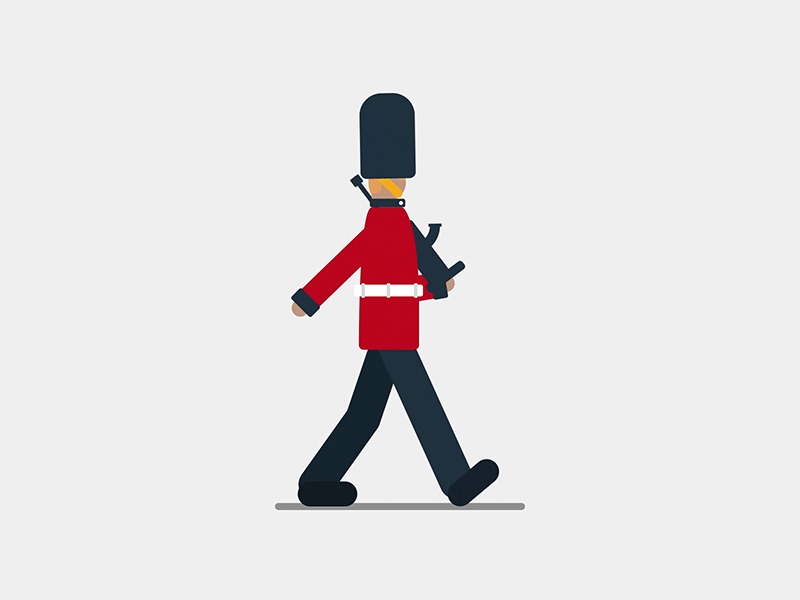 Queen's guard by Marc Blanch on Dribbble