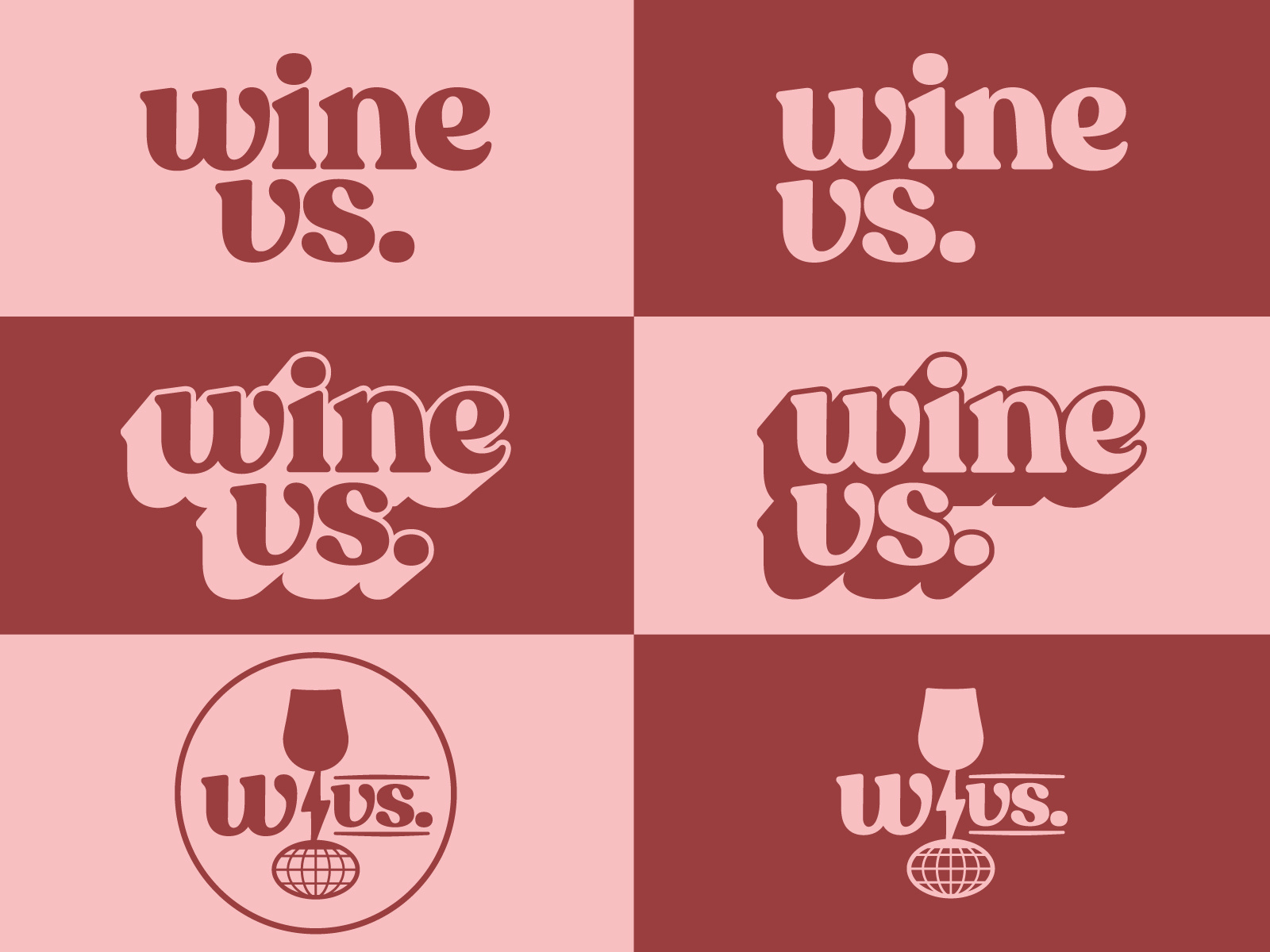 Wine VS. Logotype by Gustav Karlsson Thors on Dribbble