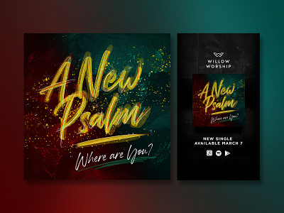 A New Psalm - Where are You? album album art church worship