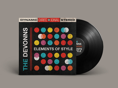The Devonns - Elements Of Style | Vinyl Mockup album art album artwork album cover design illustration