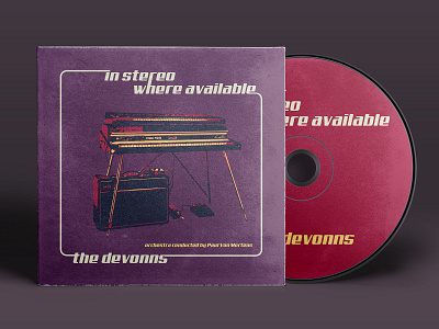 The Devonns - In Stereo Where Available | CD Mockup