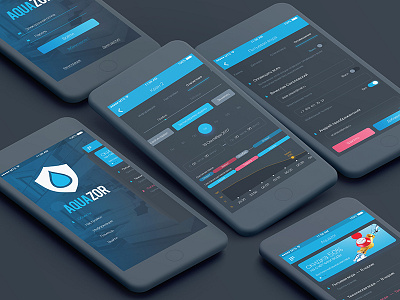 Aquazor app appdesign ui ux