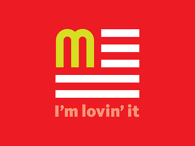 Independence Day day fast-food flag loving m mc red usa yum