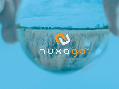 nuxago Company Logo business card dribble flyer logo print rgb