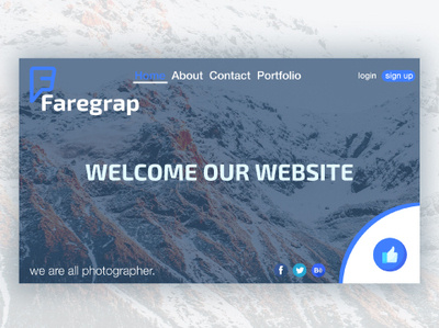 WEB FareGrap Project app design dribble illustration logo photograph psd ui uiux ux we design web web design web page web5 webside website xd