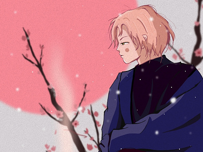 cherry blossom sadness