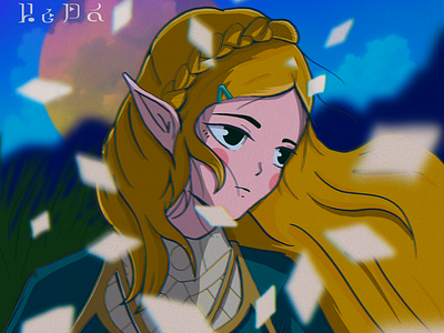 Low Poly Link - Zelda by Michael Griffin on Dribbble