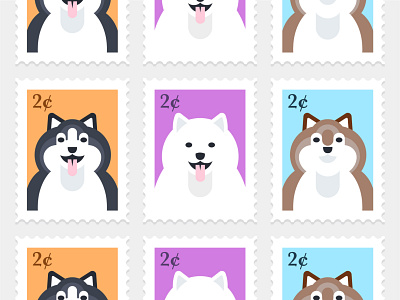 dog stamps
