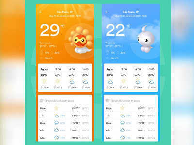UI weather Pokémon app ui ui design ui ux uiux