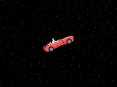 Just Starman/Logo david bowie elon musk falcon heavy galaxy illustration logo mars roadster space spacex tesla vector