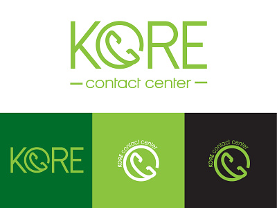 kore brand branding design graphic design logo vector