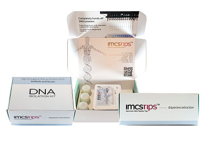 DNA Kit Packaging Design branding design graphic design packaging product packaging science and technology