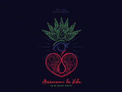 Arráncame la vida brand clever design illustration mezcal