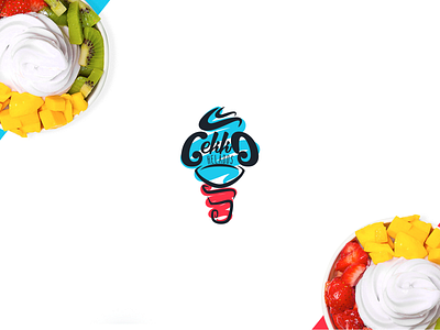 Gekko Ice Cream brand branding character clever design logo