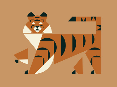 Tiger, Tiger animal cat design illustration orange tiger vector