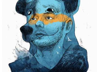 North Travel blue cold editorial iceland illustration north norway portrait travel