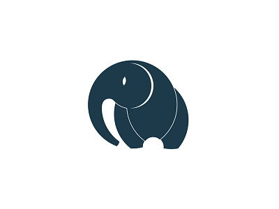 Minimalist Elephants Design